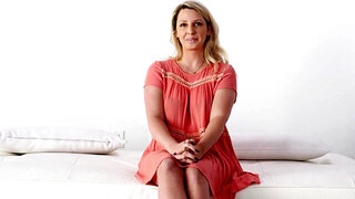 Casting slut with great curves takes him all the way in