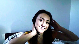 Brunette teen Mandy Muse keeps her romance a secret