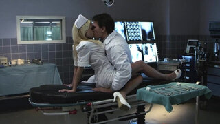 Manuel Ferrara and the slutty blonde nurse Jesse Jane