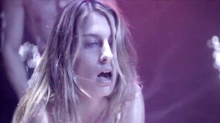 Teen alien teaches Earth MILF how to receive the cock