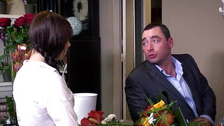 Charmer gets back door banged in the truck