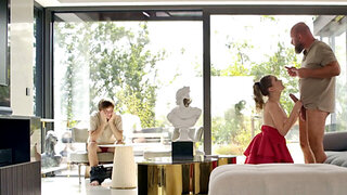 Cuckoldress with a wet pussy wants this daddy's big boner