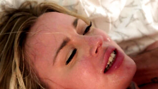 Busty b londe girl is orgasming after some serious screwing