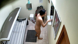 VOYEUR Real Footage from a SPY CAMERA in Solarium