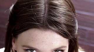 Alex Cane shows natural tits and fucks her stepbrother