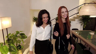 Foot fetish action with Lena Coxx and Sirena Milano