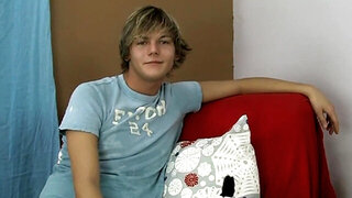 Dillon Samuels finds a fleshlight and starts masturbating
