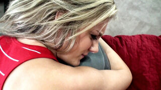 Blonde babe enjoys anal sex with her boyfriend