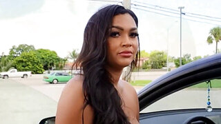 Brunette whore Ashlyn Peaks likes to get banged hardcore