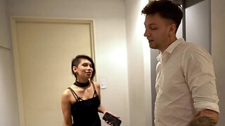 Meg Vicious thinks his cock is pretty damn delicious