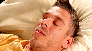 DILF having intense sex with a submissive porn star