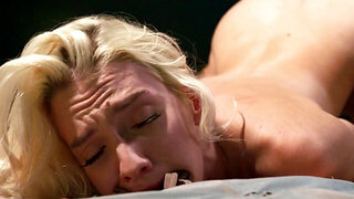 BDSM tryst with a blonde who's more than ready to surrender