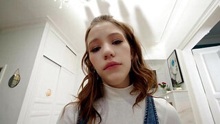 You can choose how deep this cute pussy will be drilled