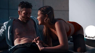 Ali Gazelle fucked sideways in a high quality film
