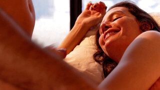 Passionate couple are making love in an HD clip