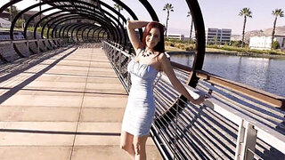 Two creampies for a redheaded hottie who wants hard sex