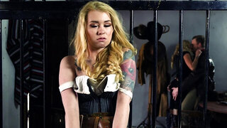 Sheriff and a dirty girl fucking in the Old West