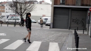 Black dude uses tight pussy of his slutty white maid