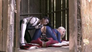 Marvel lesbian kinks with Kenzie Taylor and Ana Foxxx