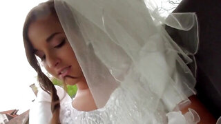 Hungarian babe Amirah Adara is a very nasty bride