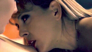 Lustful lezzies Cherie DeVille and Kenna James fuck hard