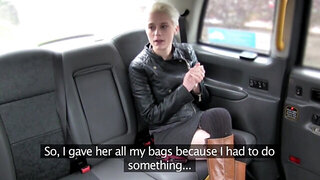 Big naturals blonde getting screwed by her kinky cabbie