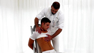 An Italian DILF knows how to jerk off Dex Devall