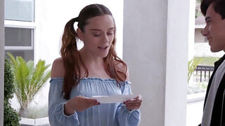 Stepdad corrupting that whorish daughter of his