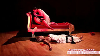 Lovely lesbians Katrina Jade and Veruca James buttfucking