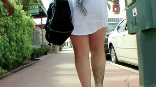 Jewish babe finds a big black cock and rides it hard