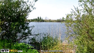 Reality sex scene on the beach