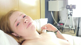 Blonde amateur grants her lover the most intense blowjob in his life