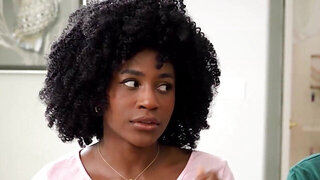 Threesome with two super-sexy black girls who need dick