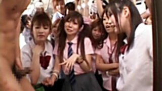 Schoolgirl Bus Fuck-A-Thon censored