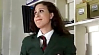 Schoolgirl whipping