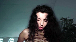 POV pleasure sesh with an adorable local seductress