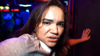 Slutty Brunette Sucks Cock And Fucks Stranger In Disco