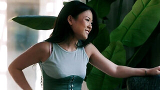 DILF stud Chales Dera caught Lulu Chu masturbating