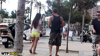 Sexy pickup girl Leila plays hot games scene 4