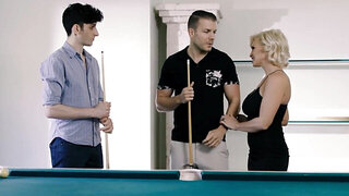 Older blonde finally permits REAL pussy penetration