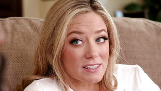 Insatiable blonde can only be saved by her BBC friend