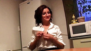 Priest teaching a schoolgirl