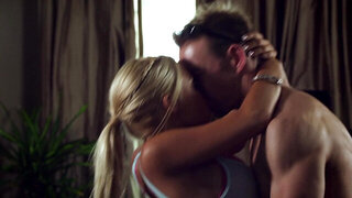 A blonde homewrecker is stealing her friend's husband today