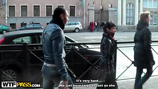 Amazing blowjob from a girl with piercing