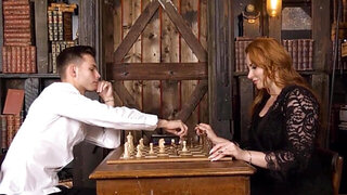 If you lose, I'll make your young cock cum with my BJ!