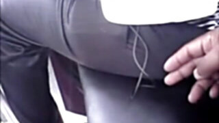 MASSAGED MAGNIFICENT BOOTIE IN THE BUS