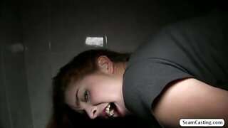 Redhead chick Amarna gets banged hard by dude for a lot of cash