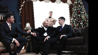 Eddie Patrick and Cole Blue are banging at the Xmas party