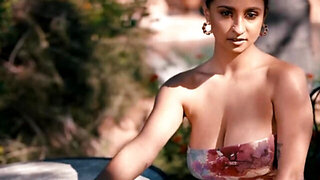 Nympho with big boobs showcasing her amazing physique