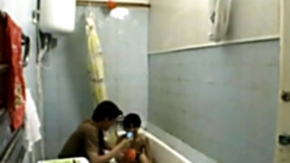 Fledgling small asian kazakh teenager lady and Russian man pt2